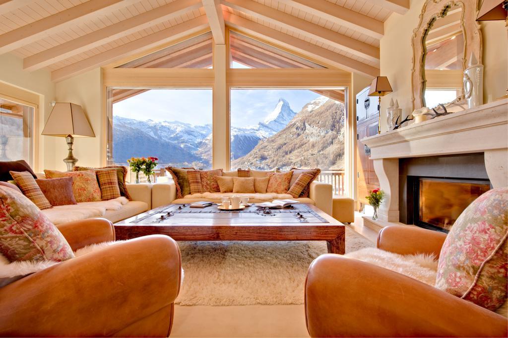 Chalet Grace Villa Zermatt Szoba fotó