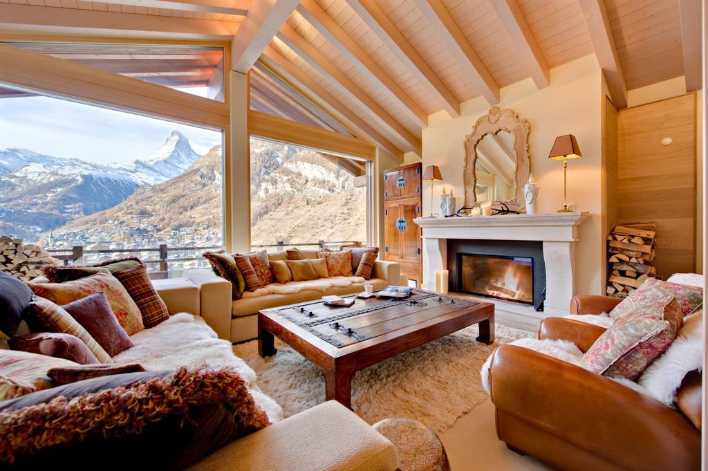 Chalet Grace Villa Zermatt Szoba fotó