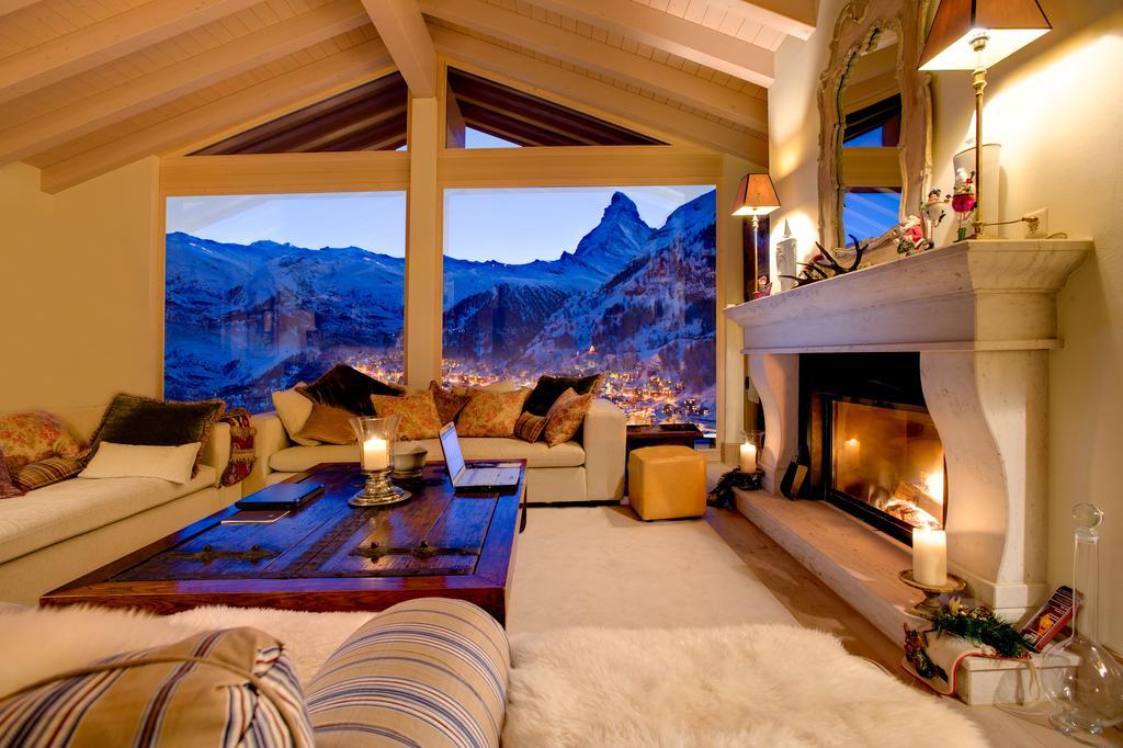 Chalet Grace Villa Zermatt Szoba fotó